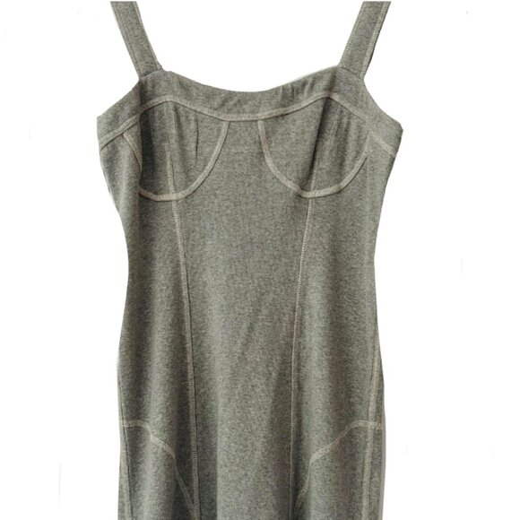 Brand New By Anthropologie Sleeveless Contrast Stitch Mini Dress - Picture 4 of 11